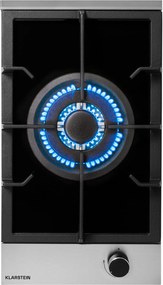 Klarstein Alchemist 30cm Płyta gazowa 1 palnik Srebrny