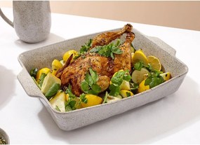 Porcelanowe naczynie do zapiekania Ladelle Artisan, 39x26,5 cm