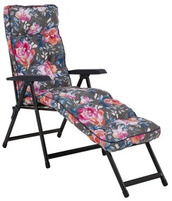 Leżak ogrodowy z podnóżkiem Lena Lounger A091-23IB PATIO