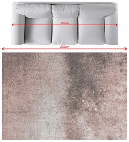 Dywan Softness cream rose 160x230cm