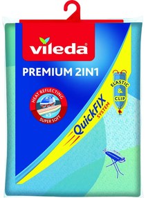 Szary bawełniany pokrowiec na deskę do prasowania Vileda Premium