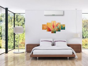 Obraz - Malowanie pola (125x70 cm)