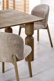 MELTON stół rozkładany 200-300x101x76 cm jasny orzech mieści 8-10 osób