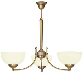 Żyrandol mosiężny trójramienny Y-S3A