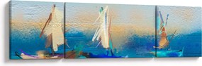 Obraz - Malarstwo krajobrazowe, malarstwo (170x50 cm)