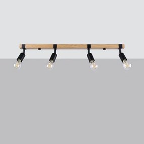 Listwa oświetleniowa ZUCA 4 czarny