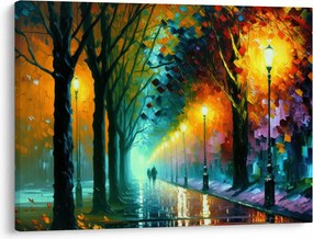 Obraz - Nocny spacer (70x50 cm)