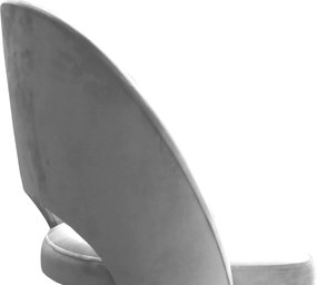 Fotel obrotowy POLO tkanina Welur krzesło biurowe ergonomiczne do biurka : Kolor Stelaża - Chrom, Kolor tkaniny - VELVET - MG39, Typ siedziska - Siedzisko obrotowe 360°, Typ tkaniny - Velvet