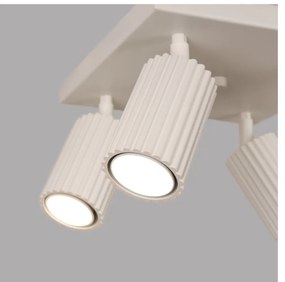Kremowa lampa sufitowa 25x25 cm Gleam – Nice Lamps