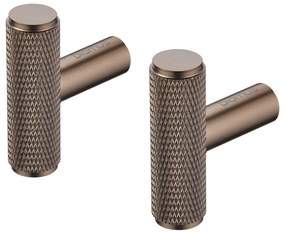 Szare ścienne metalowe haczyki zestaw 2 szt. Rof – Blomus