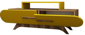 Stolik pod telewizor Rose Walnut Yellow