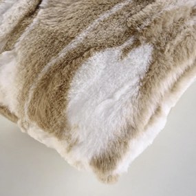 Poduszka dekoracyjna ze sztucznego futra 45x45 cm Cheyenne – douceur d'intérieur