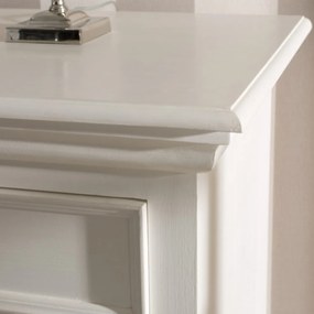 Komoda Brighton 3 szuflady + 3 drzwi white