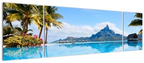 Obraz  - Bora-Bora, Polinezja Francuska (170x50 cm)