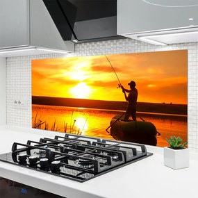 Panel Szklany Spokojny Wieczór nad Jeziorem