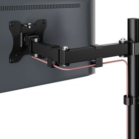 Uchwyt na monitor i laptop 2 w 1 czarny: MARK