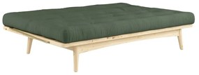 Sofa rozkładana Karup Folk Clear/Olive Green