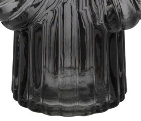 Wazon z barwionego szkła COQUILLAGE, 25 cm