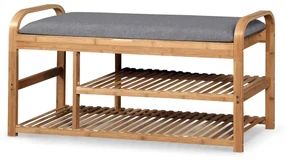 Stojak na buty ST-13 szary/naturalny HALMAR