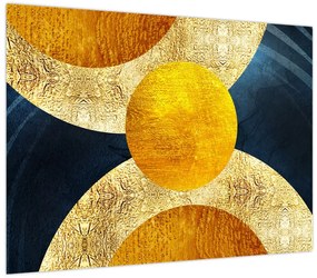 Obraz - Koła (70x50 cm)
