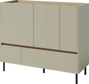 Komoda MURO 120 cm do Salonu Sypialni Odcienie zieleni