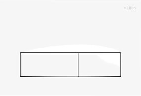 Mexen Fenix 09 przycisk spłukujący, biały matowy - 600920