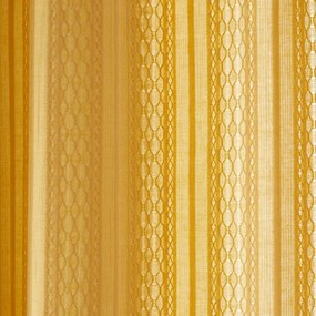 Żółta firanka 140x183 cm Zofia Broderie Anglaise – Pineapple Elephant