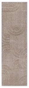 Beżowy chodnik 80x240 cm Chappe Beige – Elle Decoration