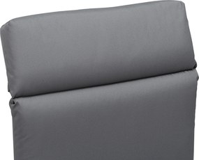 Outsunny poduszka na leżak kolor ciemnoszary 196 cm x 55 cm x 8 cm