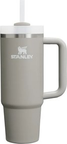 Jasnoszary termos ze stali nierdzewnej ze słomką 890 ml Quencher H2.O FlowState™ Tumbler Ash – Stanley