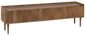Szafka pod TV z litego drewna mango 175x50 cm Apricot – Ixia