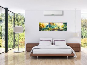Obraz - Baśniowy zamek (170x50 cm)