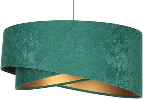Zielono-złota lampa wisząca glamour - 7X EX972 Z2-T59