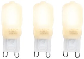 Zestaw 3 żarówek LED G9 CUTE PC 2W 200 lm 2700K
