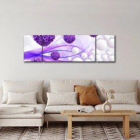Zdjęcie - Kulki, kulki, kwiaty, ... (170x50 cm)