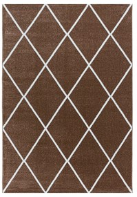 Dywan nowoczesny Rio romby ceglany 200 cm x 290 cm