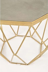 Stół 68x55x68 cm złoty glamour gl1715