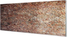 Panel szklany do Kuchni Tradycyjny Mur z Cegieł