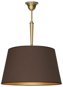 Lampa mosiężna z abażurem YA-S1C45M