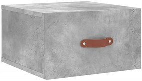 Wisząca szafka nocna szary beton C9-C50