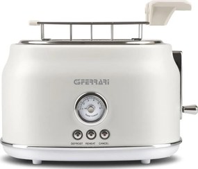 G3Ferrari G1013401 - Toster dwuotworowy ARTISTA 750W/230V biały