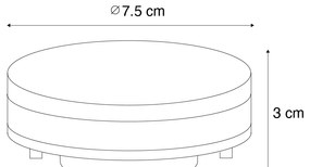 Zestaw 5 żarówek LED GX53 7W 750 lm 3000K