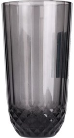 Szklanka z szarego szkła, 345 ml