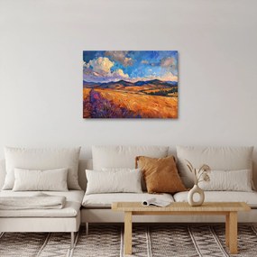 Obraz - Obraz olejny przedstawiający krajobraz (70x50 cm)