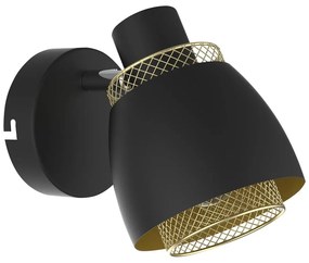 Czarny kinkiet Aleksandria – Candellux Lighting