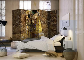 Parawan jednostronny Ludzie 225x172 cm 5-częściowy wielokolorowy ARTGEIST B