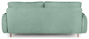 Zielona rozkładana sofa z materiału bouclé 215 cm Patti – Bonami Selection