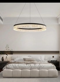 Lampa do małego pokoju 12m2 Aurevia Black 60