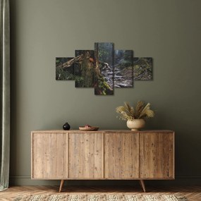 Obraz - W lesie (125x70 cm)