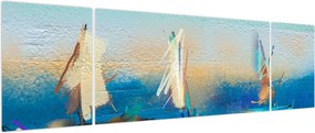 Obraz - Malarstwo krajobrazowe, malarstwo (170x50 cm)